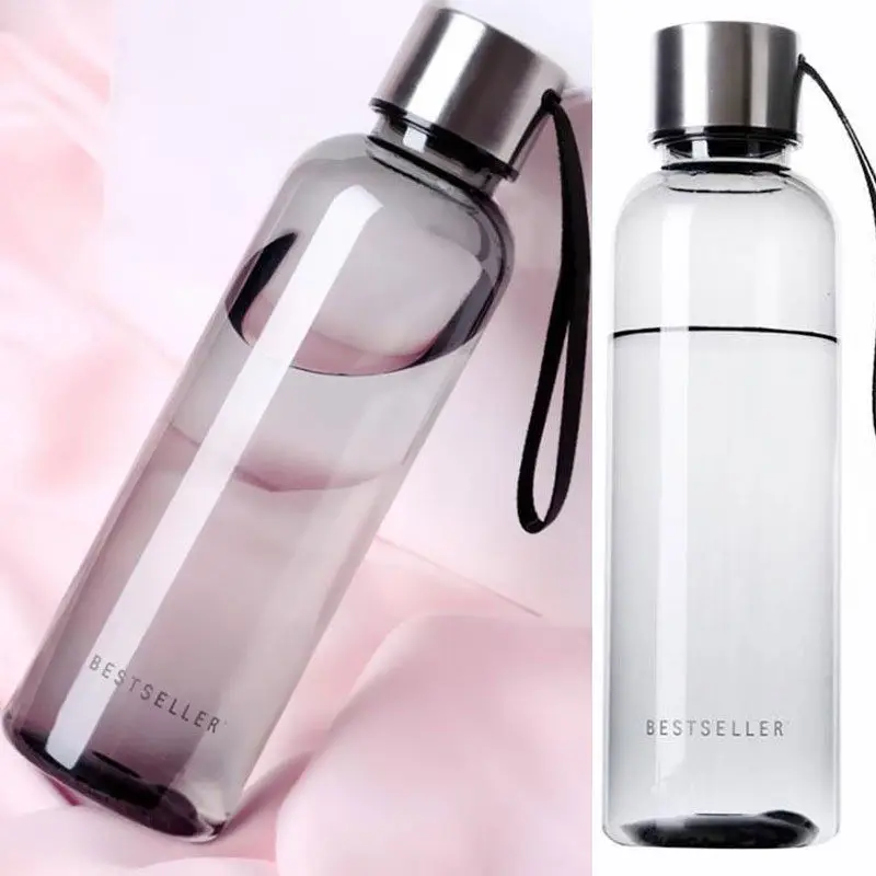 

New 500ml Plastic Outdoor Camping Sport Travel Portable Fruit Juice Water Bottle