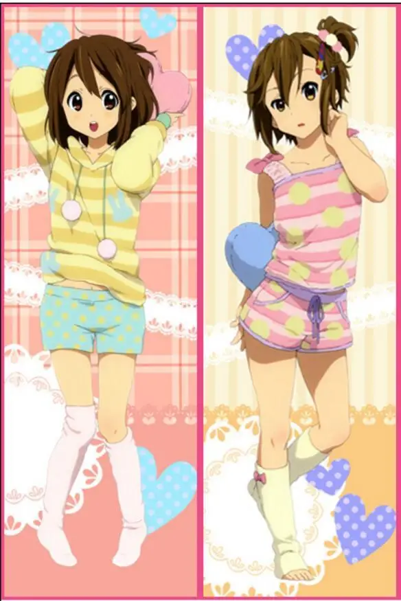 Аниме игра в которую можно играть и нее играть. Персонажи Hirasawa Yui & Ui сексуальная