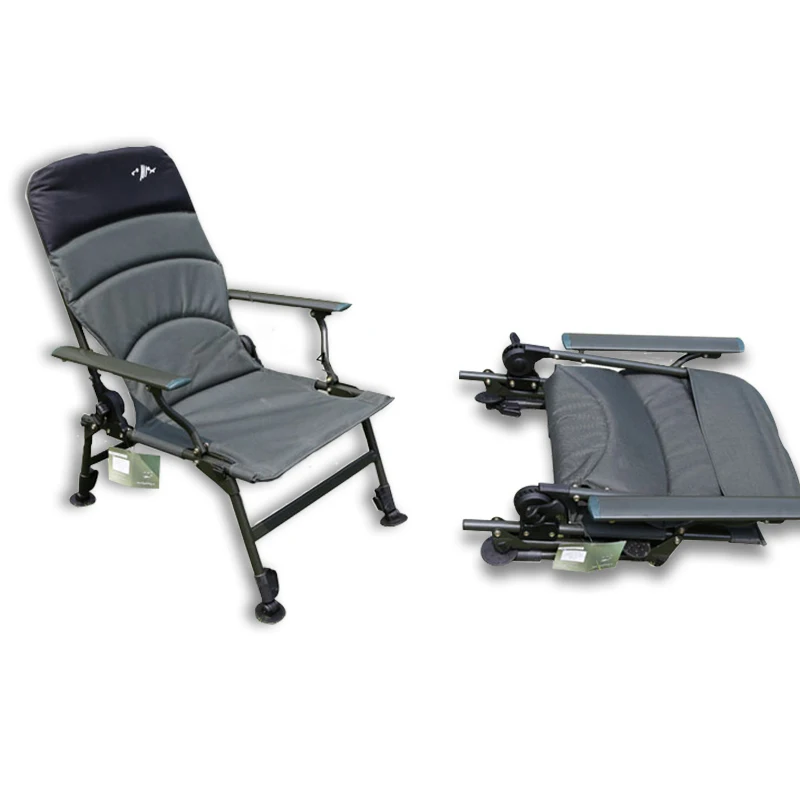 Load bearing capacity 170KG portable lying European fishing chair set