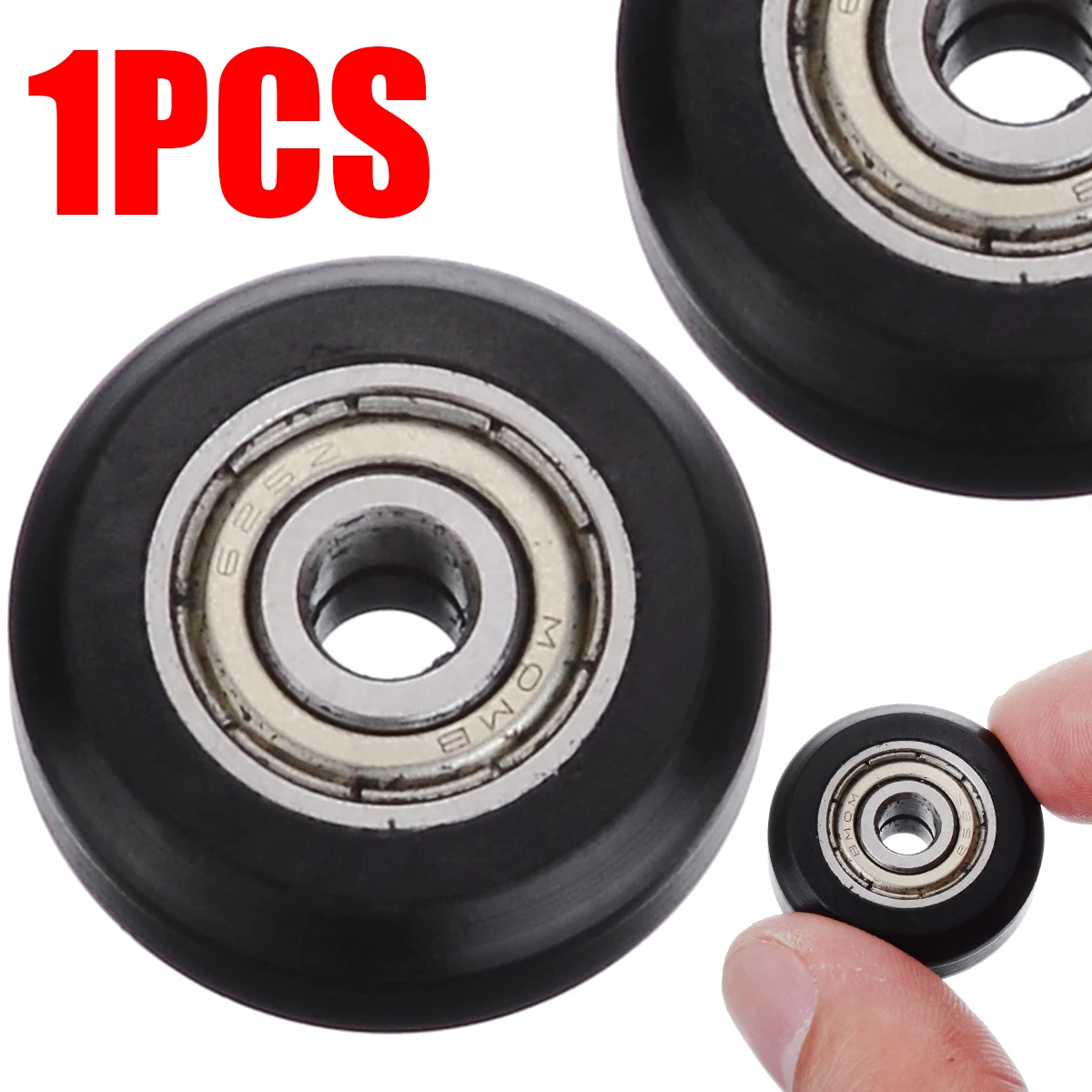 

Carbon Steel Wheel Groove Ball Bearing Bore 5mm Passive Round Gear Perlin Wheel Pulley 3D Printer Parts CR-10 CR-10S