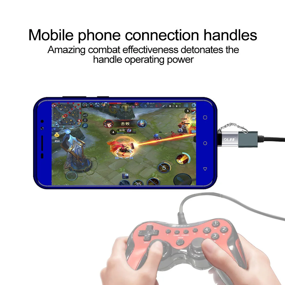 Кабель переходник OLAF USB C OTG Type к 3 0 для Samsung S8 S9 One Plus 6t 6 5t Huawei Xiaomi c OTG|Переходники и