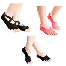 Женские носки силиконовые Нескользящие носки танцевальные носки Йога носки для фитнеса мягкие дышащие удобные