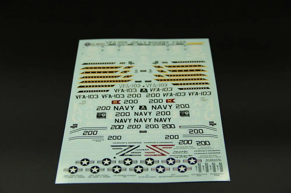 Галактическая модель 1/48 Jolly Rogers наклейка US Navy F/A-18F VFA-103 2009- G48002