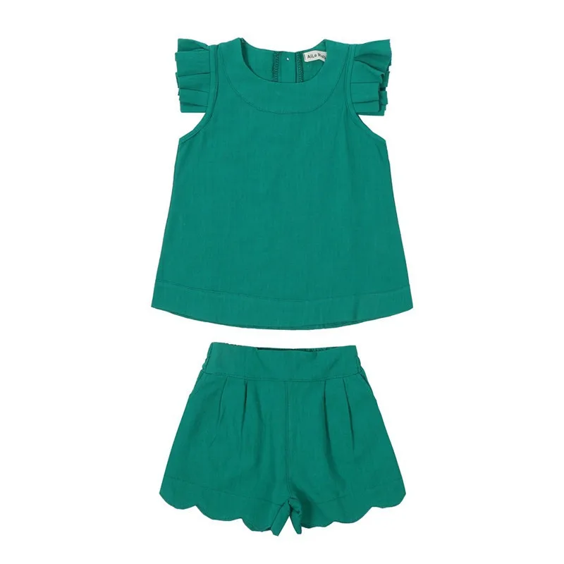 

Baby Girls Clothing Sets Summer New Style Brand Baby Girls Clothes Short Sleeve T-Shirt+Pant Dress 2Pcs Children Clothes Suits