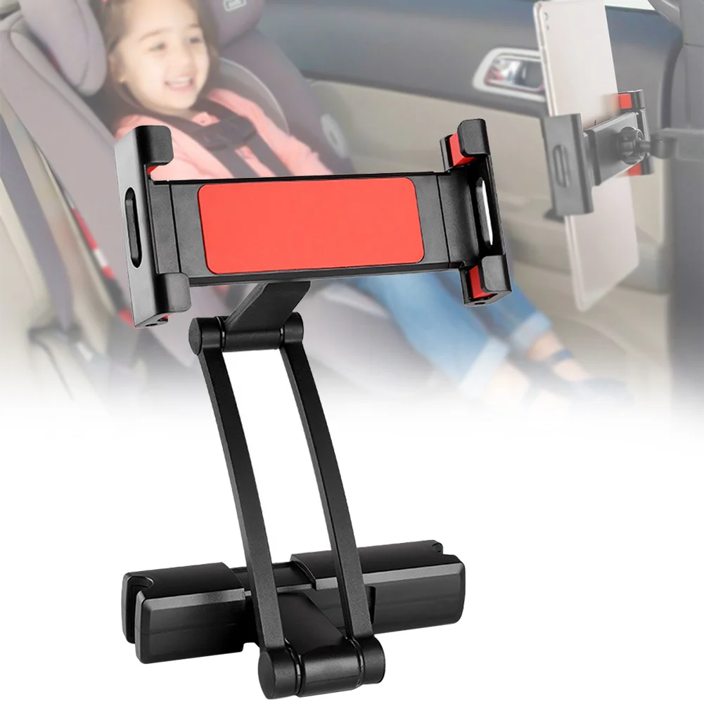 

Car Phone Holder Headrest Mount Adjustable Hands Free 360 Rotatable ABS Back Seat Bracket For Phone in Car For IPad Tablets