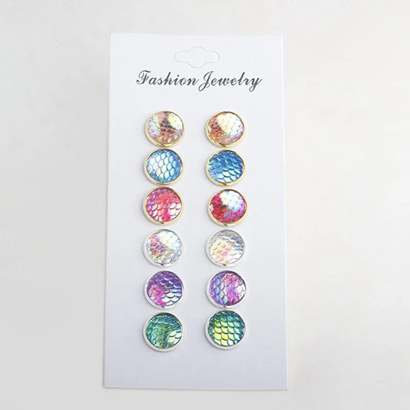 Уникальные блестящие серьги-клипсы с круглыми кругами, цветной полимерный камень, Druzy, Кристальные серьги с подвеской для женщин, ювелирные изделия для ушей