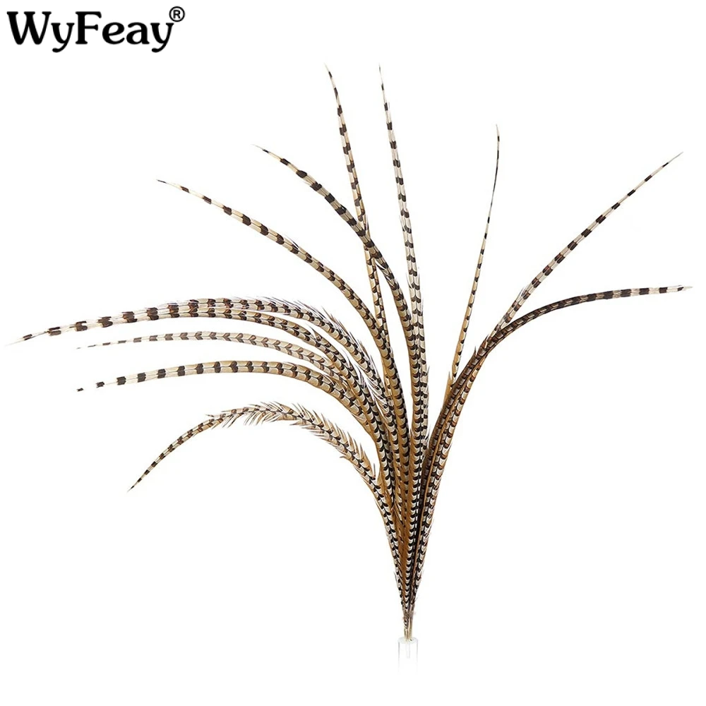 

TOP Quality 12-72" Natural Reeves Venery Pheasant Tail Feathers Wedding Decorations Halloween Pheasant Feathers For Craft plumes