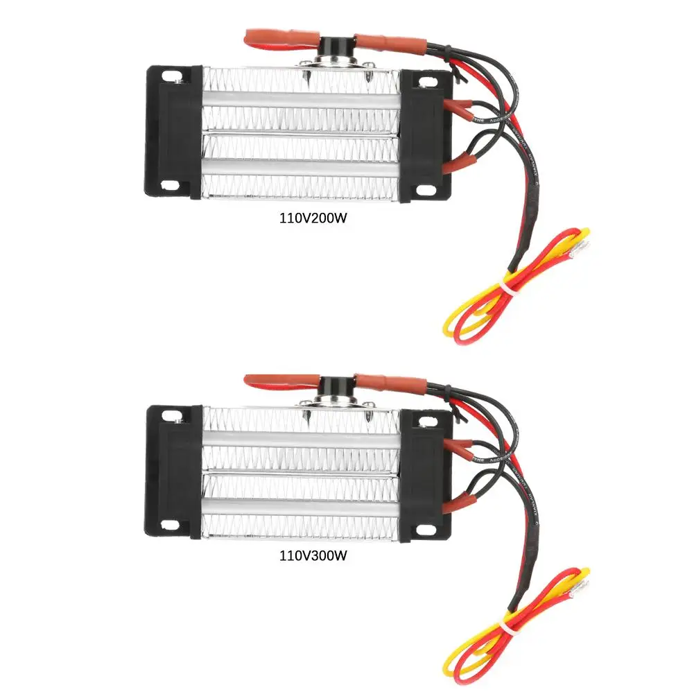 110 В 200 Вт/300 Вт изолированный PTC керамический подогреватель воздуха нагревательный элемент ПТК инструмент