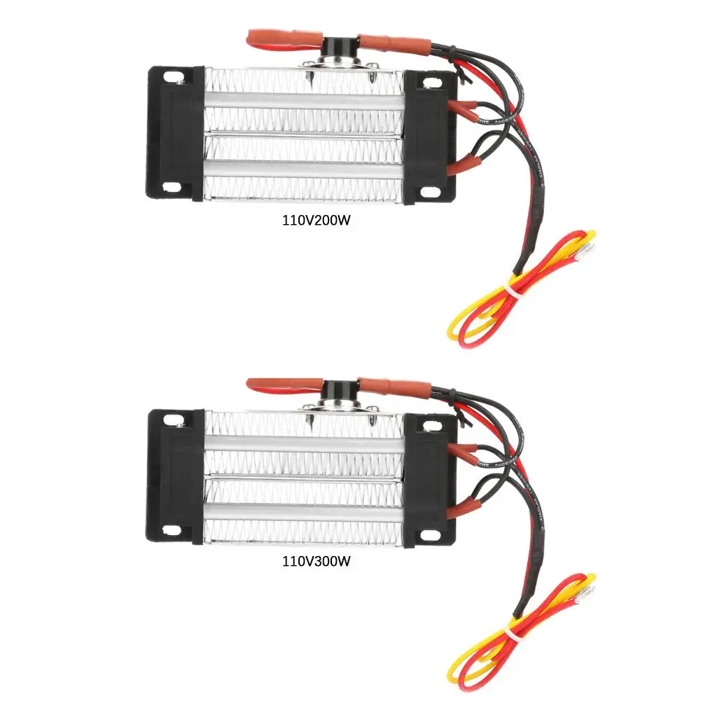 110V 200 W/300 W изолированный PTC керамический воздушный нагреватель нагревательный