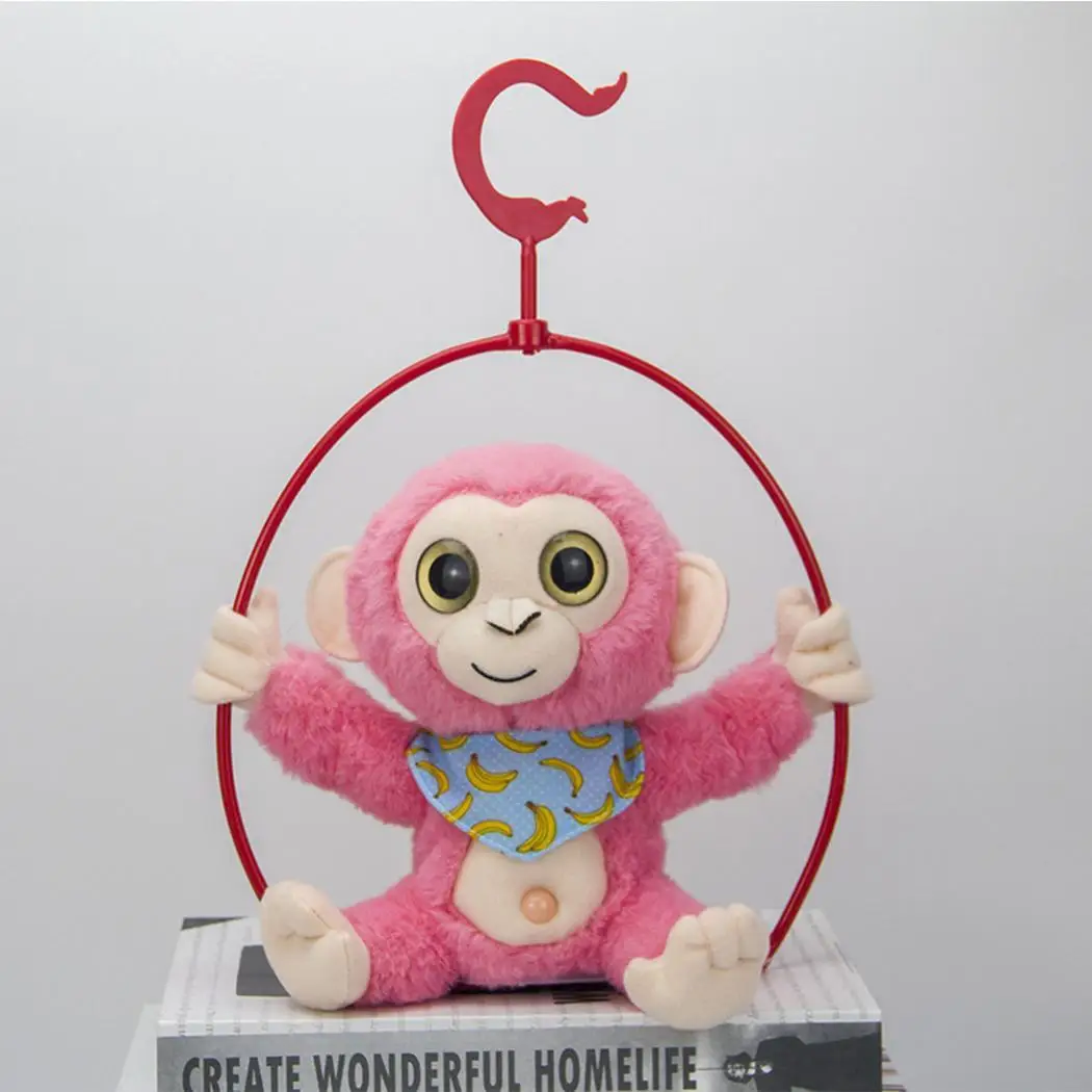 

Creative Mimicry Pet Talking Monkey Repeats What You Say Electronic Plush Toy Cute Kawaii Soft Sleep Birthday Gift