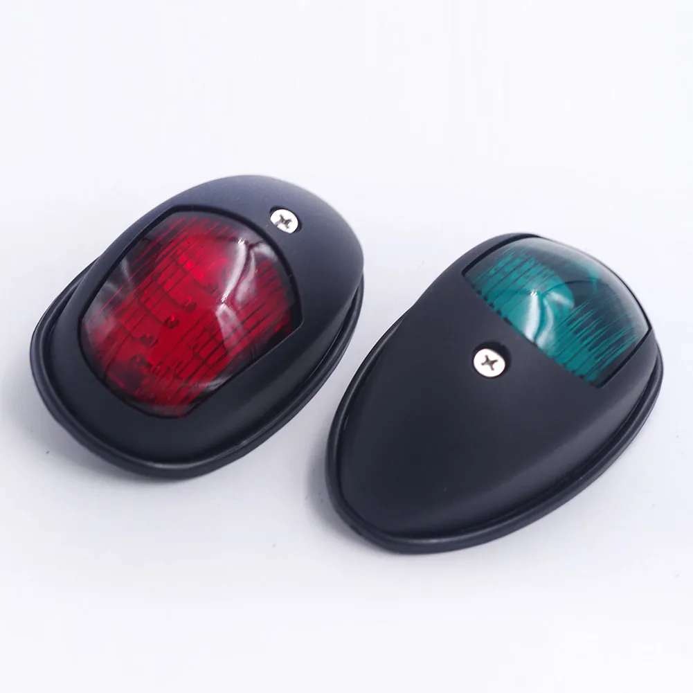 1Pair 12V 24V Waterproof Marine Boat Yacht LED Navigation Bow Side