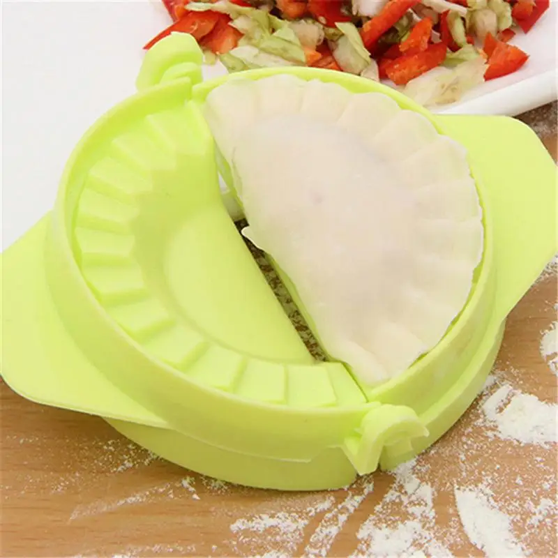 

DIY Dumplings Tool Top Good Quality Dumpling Jiaozi Maker Device Easy Dumpling Mold Clips Cozinha Kitchen Accessories