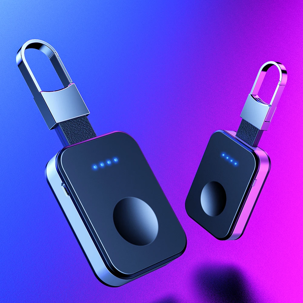 

Portable Wireless Charger Power Bank for i Watch 1 2 3 4 Mini Wireless Charger External Battery Pack Keychain for Apple Watch #3