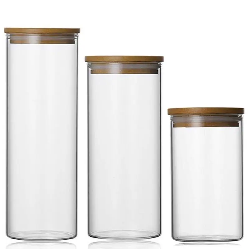 

Food Glass Seal Container Preservation Tea Medlar Preserved Fruits Box Kitchen Storage Containers Supplies