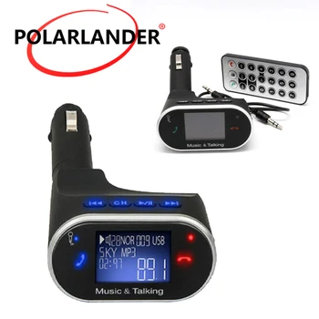 

Universal Wireless BluetoothFM Transmitter Hands free CarMP3 Player Kit with Micro SD/TF Card Reader