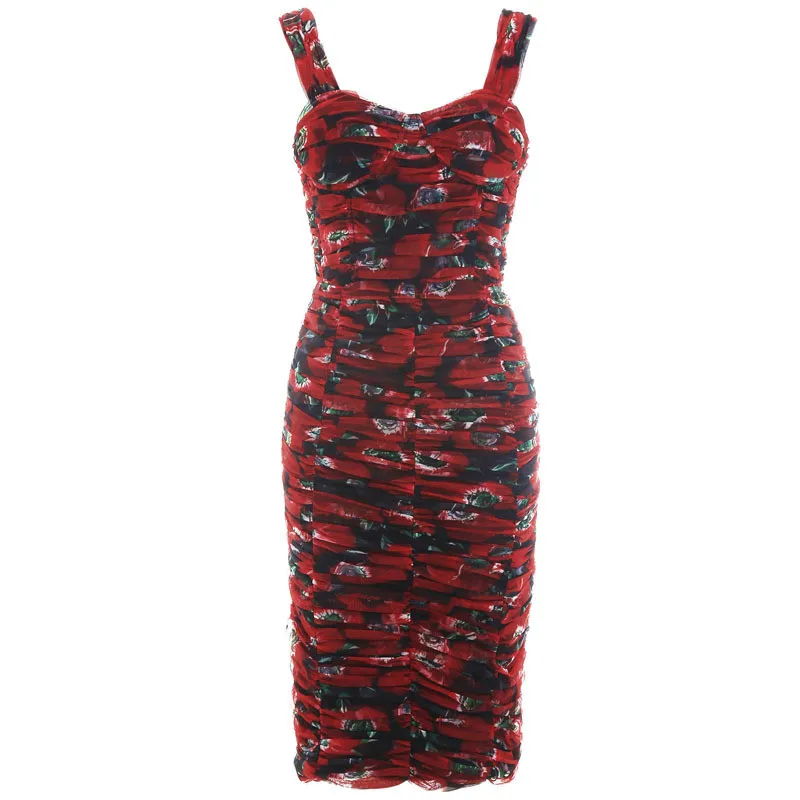 Spaghetti strap ruched bodycon dress Spaghetti strap ruched bodycon dress