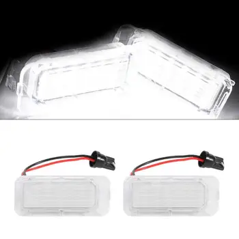 

1 Pair LED License Number Plate Lights for Ford Focus Fiesta C-Max Mondeo 18LED Car License Plate Number Lamp Light