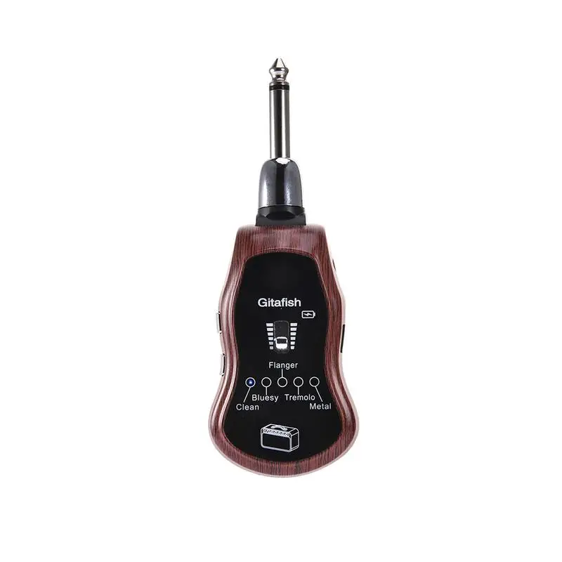 

USB Rechargeable K380C Wireless Guitar Effector With Multi-sound Effects Amp Support Bluetooth Transmission Guitar Accessories