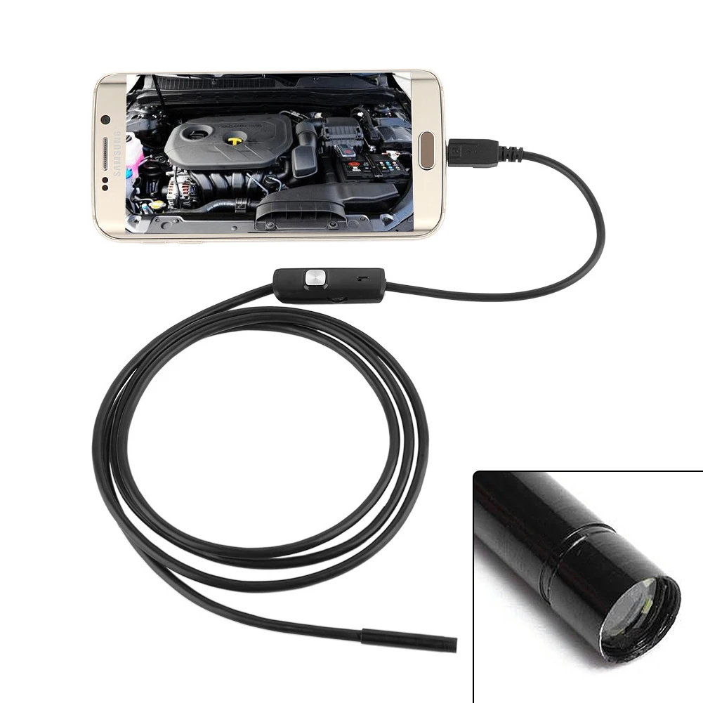 

LED 7MM For Android OS Automotive Inspection Camera Endoscopy Pipeline Endoscope