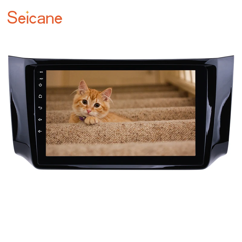 Seicane 10 1 дюймов Android 7 1/8 HD 1024*600 Автомобильный GPS мультимедийный радиоприемник Navi