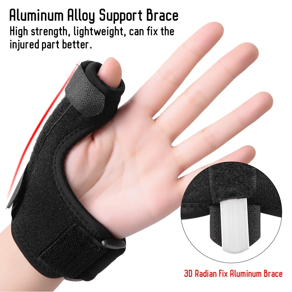 

2 Types Thumb Brace Splint Adjustable Wristband Thumb Protector Tendonitis Thumb Wrist
