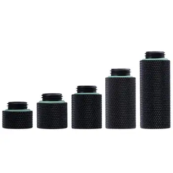 

VODOOL G1 / 4 Water Cooling Pipe Base Chrome Plated Water Pipe Extender for PC Water Cooling System Accessories 10/15/20/30 / 40