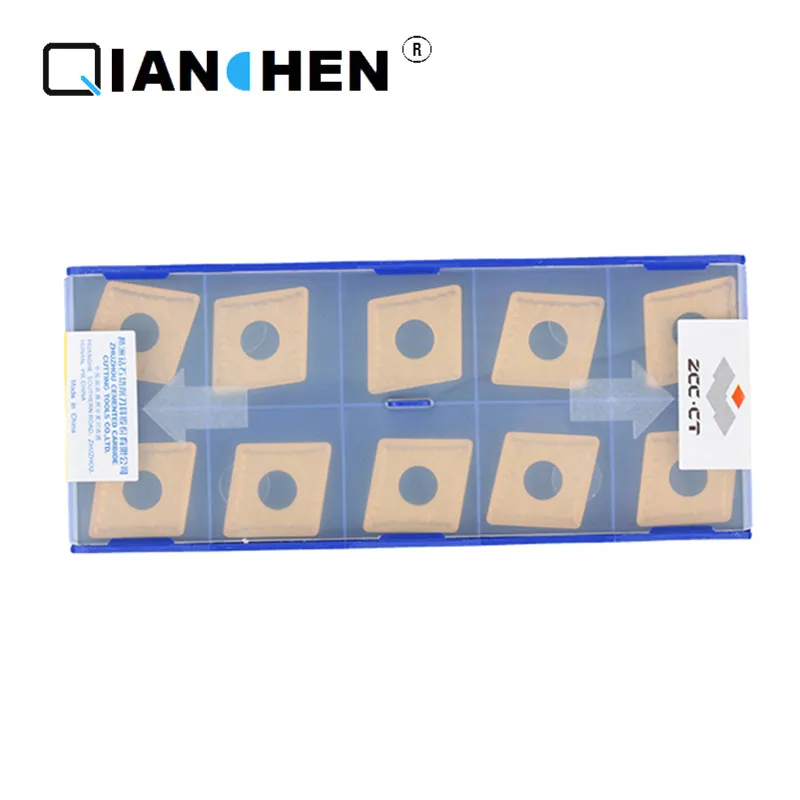 

Original ZCCCT 10pcs high quality high performance high strength CNC industry CNMG190612-PM YBC251 carbide inserts
