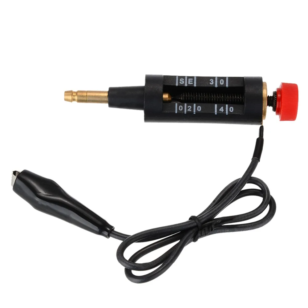Adjustable Iron Spark Plug Tester High Energy Ignition Spark Plug Tester Wire Coil Circuit Diagnostic For Cars spark plug tester