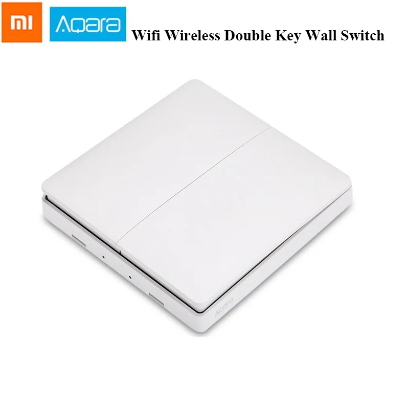 

Aqara Wall Switch Smart Light Control Smart Switch Wifi Wireless Double Key Remote Control for smart Mi Home App