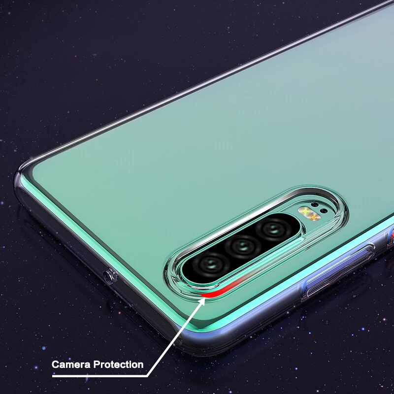 Чехол для huawei P30 Lite Pro TPU прозрачный чехол huawei P30 P20 mate 20 Lite 30 Pro P Smart Y9 Honor 8X 9X чехол мягкий силиконовый