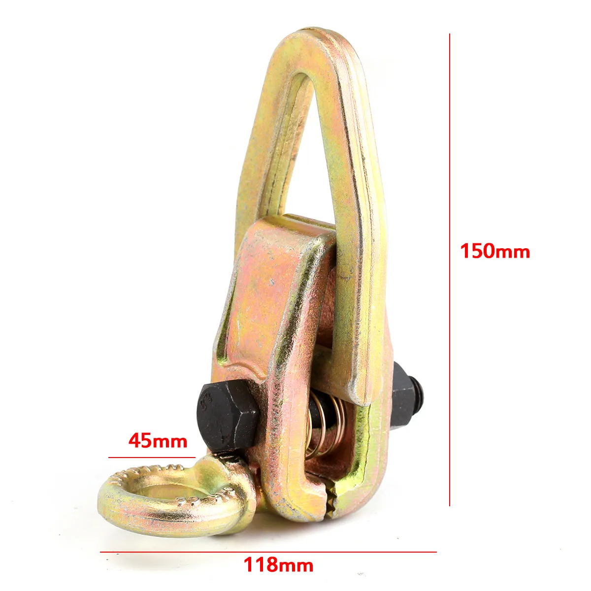  Durable 2-Way 5 Ton Self-Tightening Clamp Auto Car Body Repair Pull Clamp Equipment Frame Back Repa
