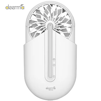 

Deerma Portable Handheld Fan With Aromatherapy Box Design Two Gears To Choose Mosquito Repellent And Deodorant Fan
