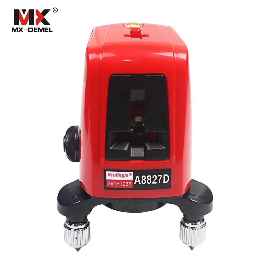

A8827D 360 Degree Self-leveling 3 Lines 3 Points Rotary Horizontal Vertical Red Laser Levels Cross laser Highlights