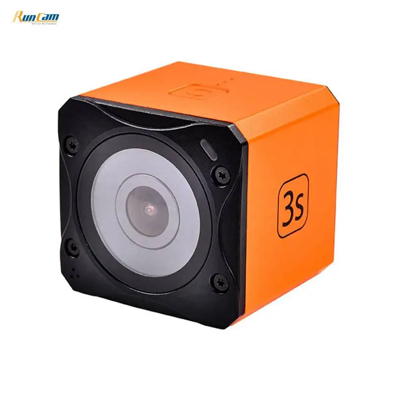 

Runcam3S Runcam 3S WIFI 1080p 60fps WDR 160 Degree Action FPV Camera w/ Detachable Battery For RC Drone Part Accs