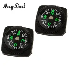 2 шт Открытый водонепроницаемый портативный кобура часы Браслет Компас для пешего туризма кемпинга