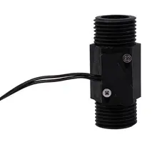 Vendita calda di Plastica di Acqua Interruttore di Flusso Verticale/Orizzontale Acqua Sensore Magnetico AC 220V