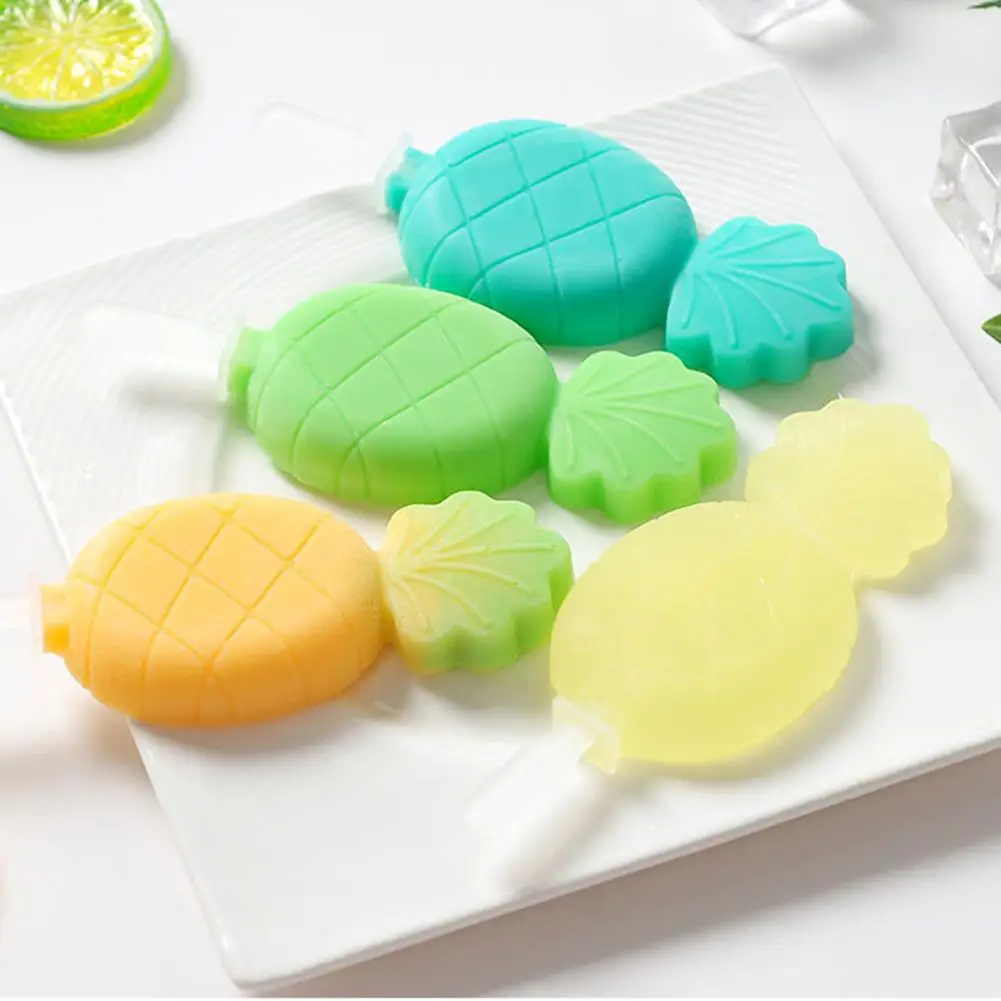 

Silicone Popsicle Popsicles With Lid Ice Molds Homemade DIY Ice Cream Molds Ice Cubes Silicone Props Model