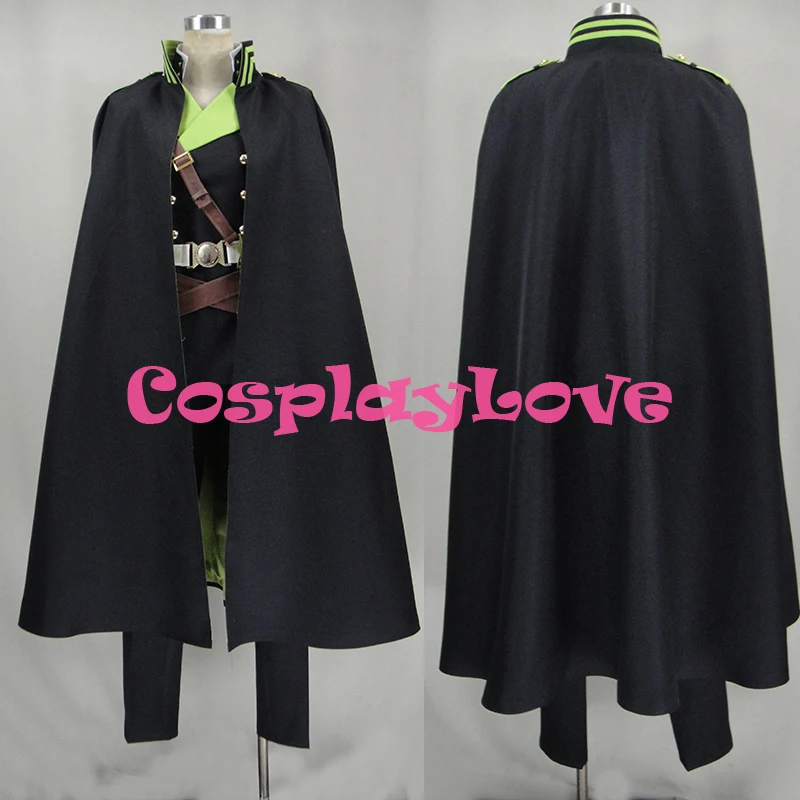 

New Custom Made Japanese Anime Seraph of the End Vampire Reign Owari no Serafu Mito Jujo Cosplay Costume High Quality