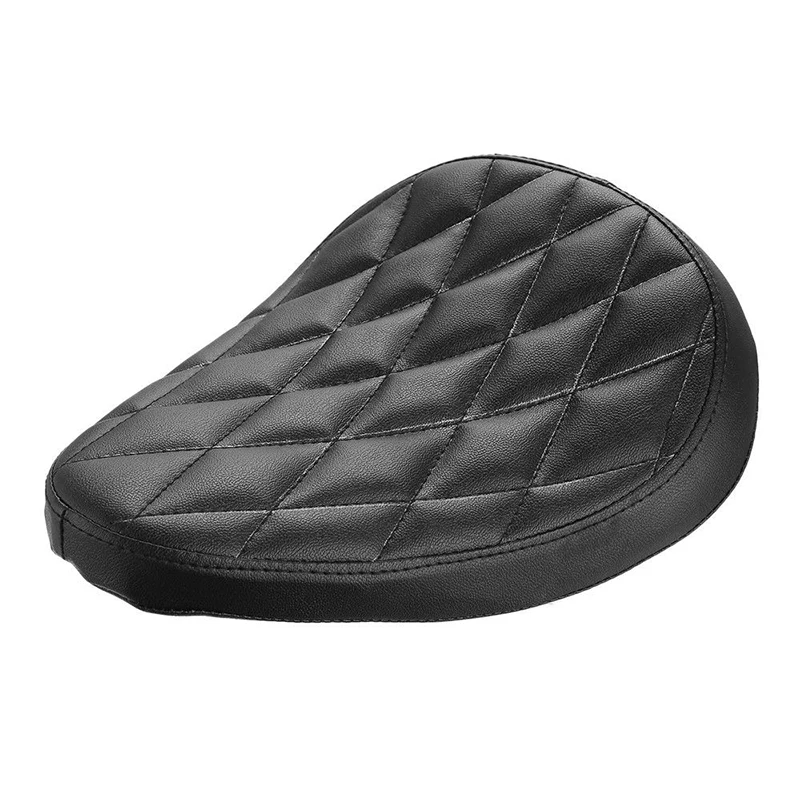 

Fashion Black Leather Solo Seat Pillow Cushion For Harley Sportster Xl883 1200
