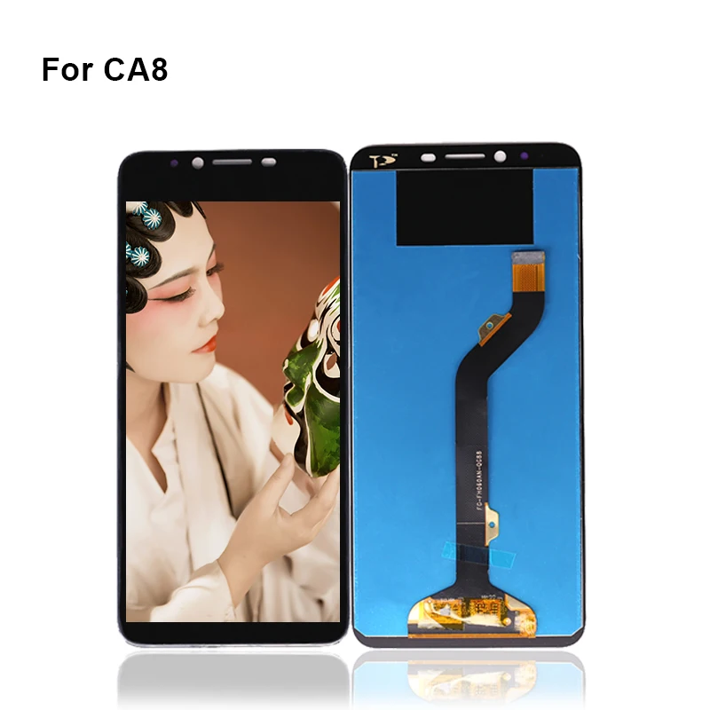 Для Tecno CA8 ЖК-кодирующий преобразователь сенсорного экрана в сборе дисплей