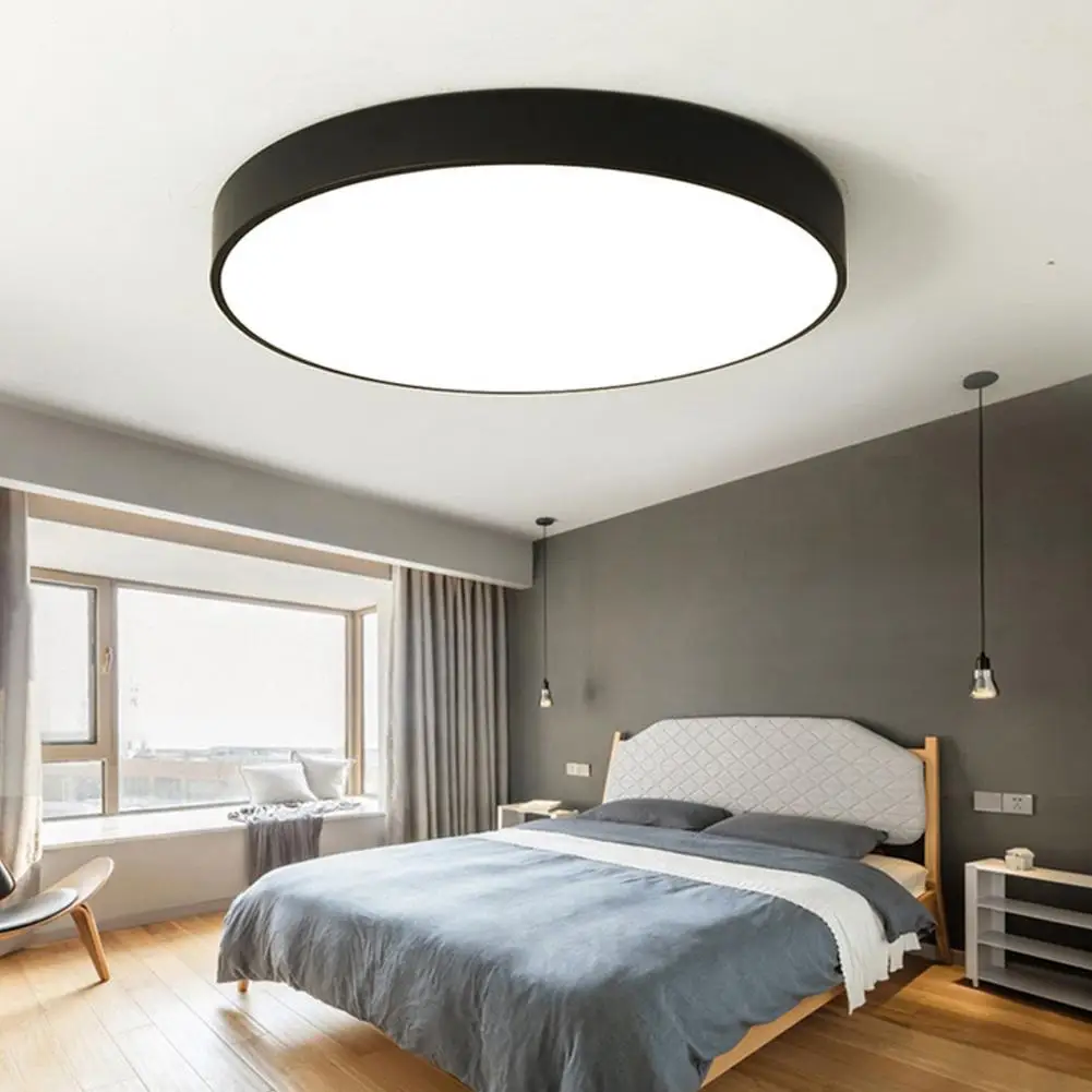 

LED Ceiling Light Round Recessed Lamp for Study Living Room 85-265V 18W Modern Simple Style Light