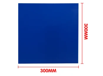 

1pcs*Frosted dull polish PEI sheet 3D Print Build Surface Polyetherimide PEI Sheet 220/300*0.3mm blue