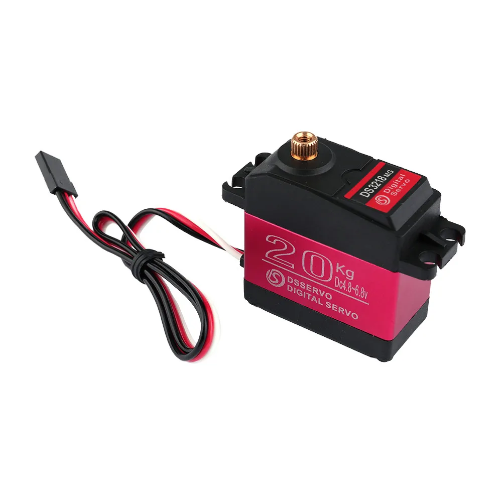 RC Серводвигатель DS3218MG 270 ° 20 кг Цифровой Металлический высокий крутящий момент