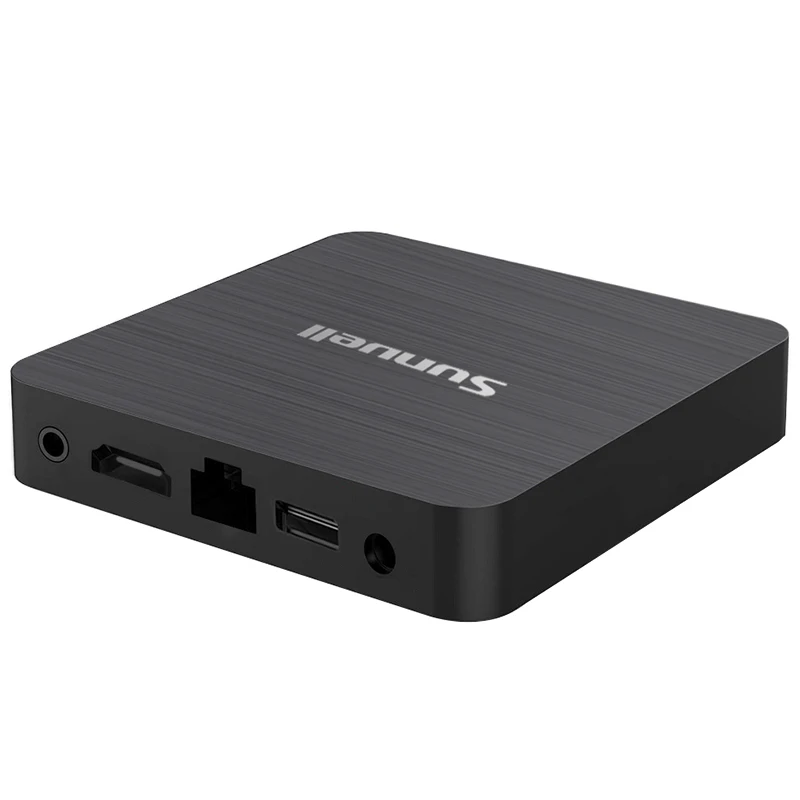 Sunvell H3 ТВ Box Allwinner Android 7 0 2.4g WiFi 100 Мбит/с Поддержка 4 K H.265 3D игры видео 2 GB Оперативная