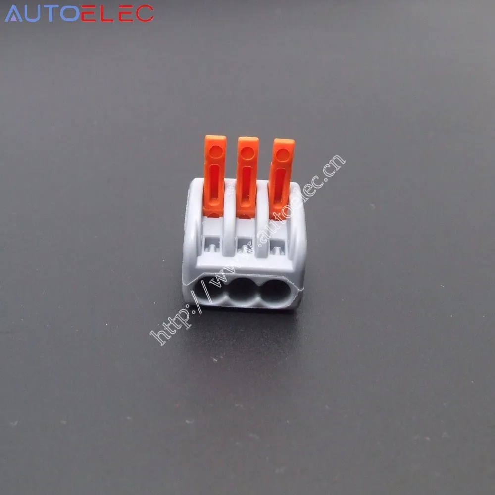 

1000Pcs VSE-413 Wire Connector 222-413 Universal Compact Conductor PCT-213 Terminal Block Fast wiring free crimping