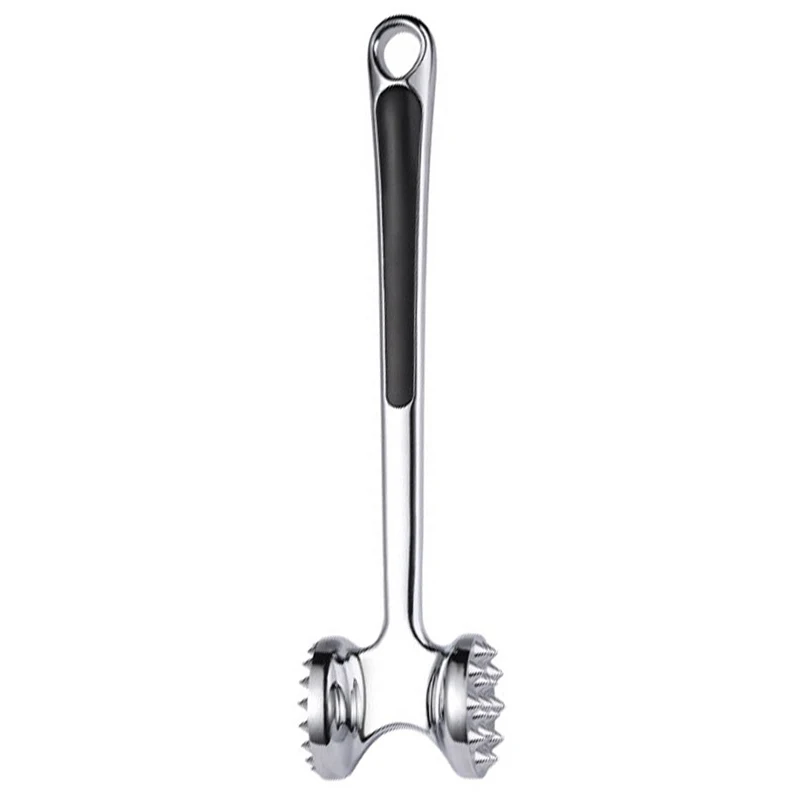 Best LUDA High Grade Stainless Steel,Beef Meat Hammer,Loose Meat Steak Meat Hammer,Smashing Meat Tenderizer Pounders