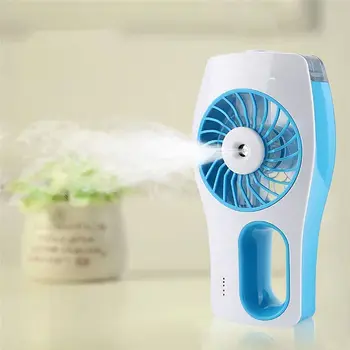

Mini Misting Fan Builtin Rechargeable USB Fan Handheld Personal Cooling Mist Humidifier for Home Office Portable Air Condition