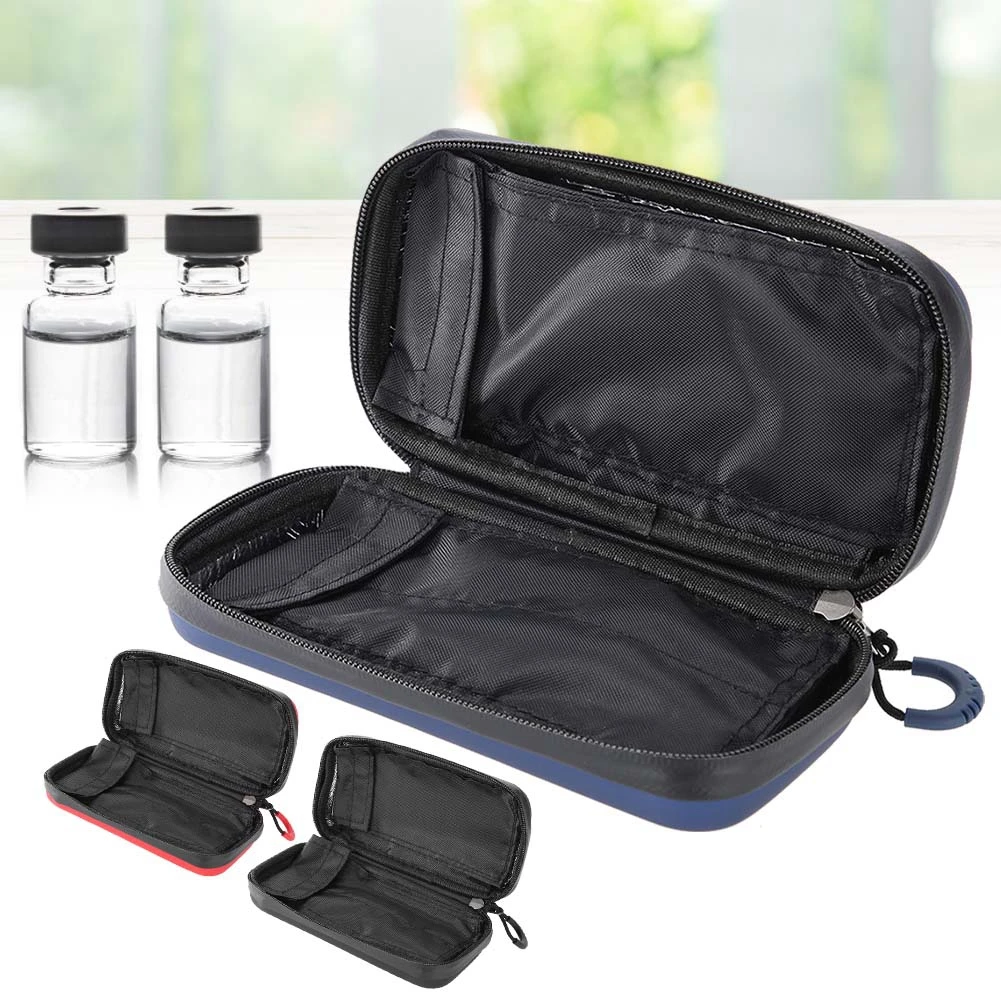 

New Portable Diabetic Insulin Cooler Bag Organizer Medical Insulation Cooling Travel Cases & Splitters
