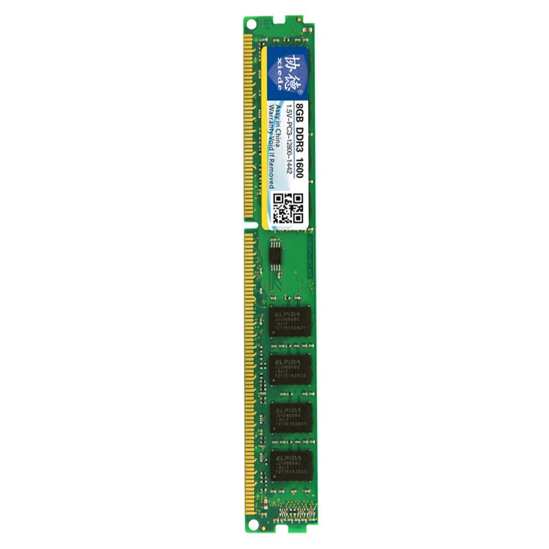 Xiede настольный компьютер оперативная память модуль Ddr3 1600 Pc3-12800 240Pin Dimm 1600 МГц для Amd/Inter