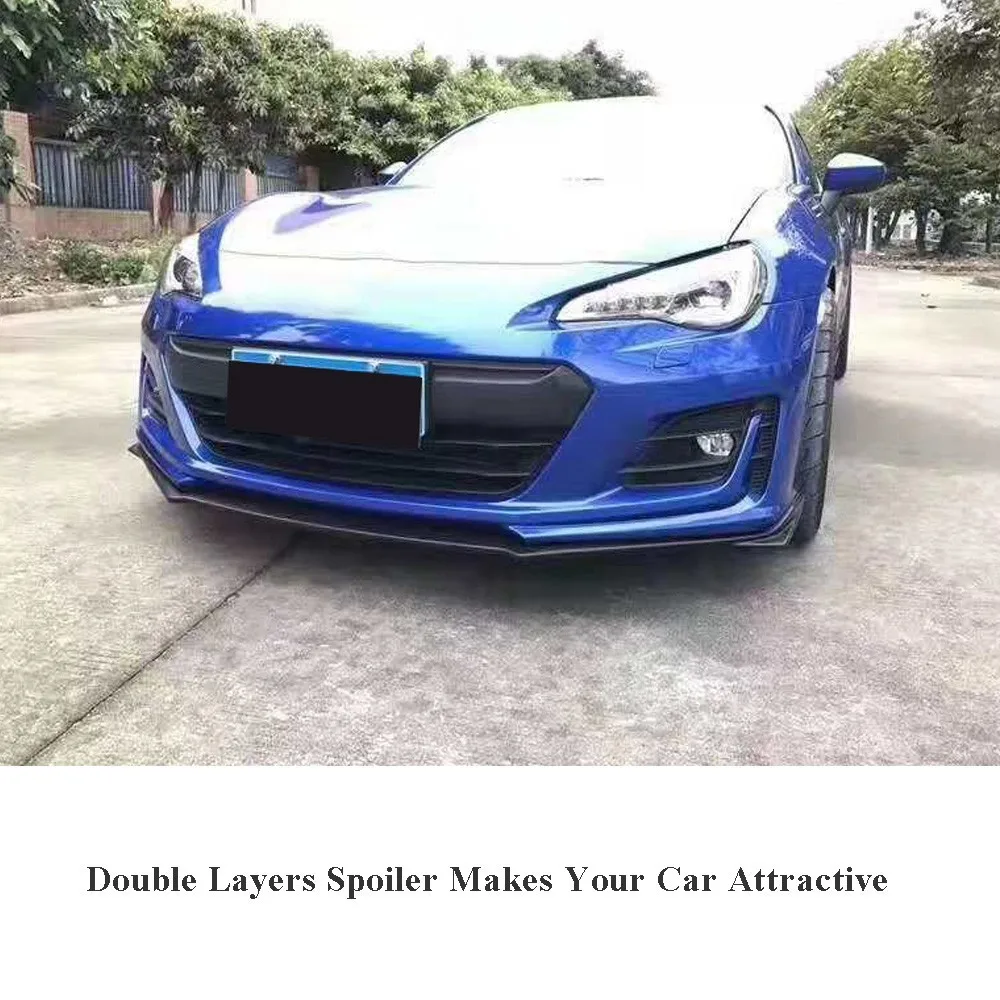 Передний бампер из углеродного волокна для Subabu BRZ 2017 2018 Base TS Sport tech Limited Premium 2 Door